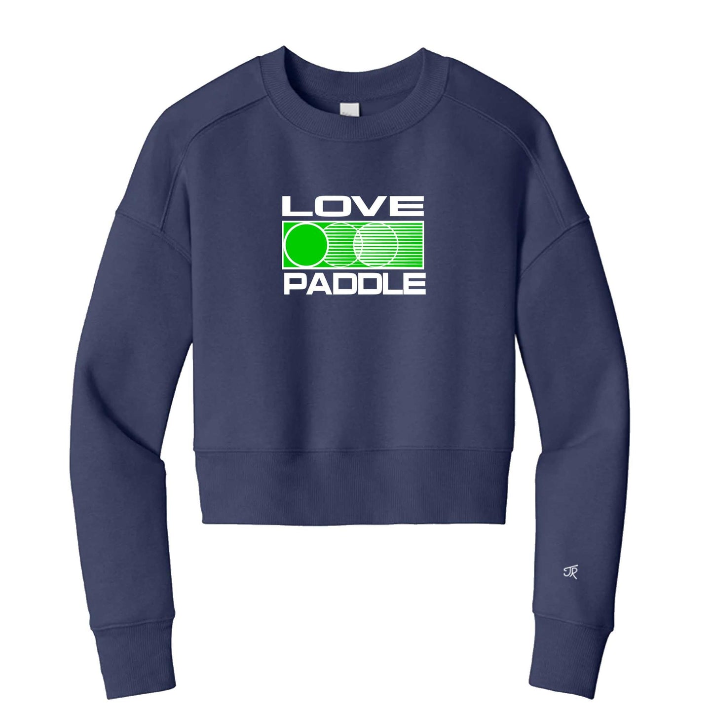 Love Platform Ladies Cropped Sweatshirt (Online Exclusive)