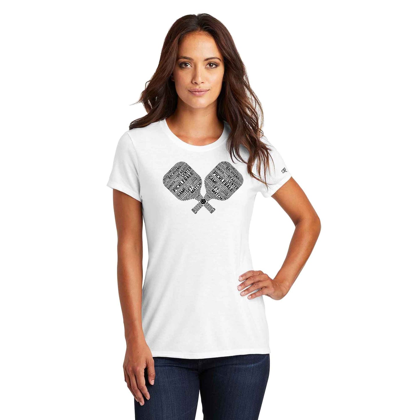 Pickleball Wordfill Ladies Crew (Online Exclusive)