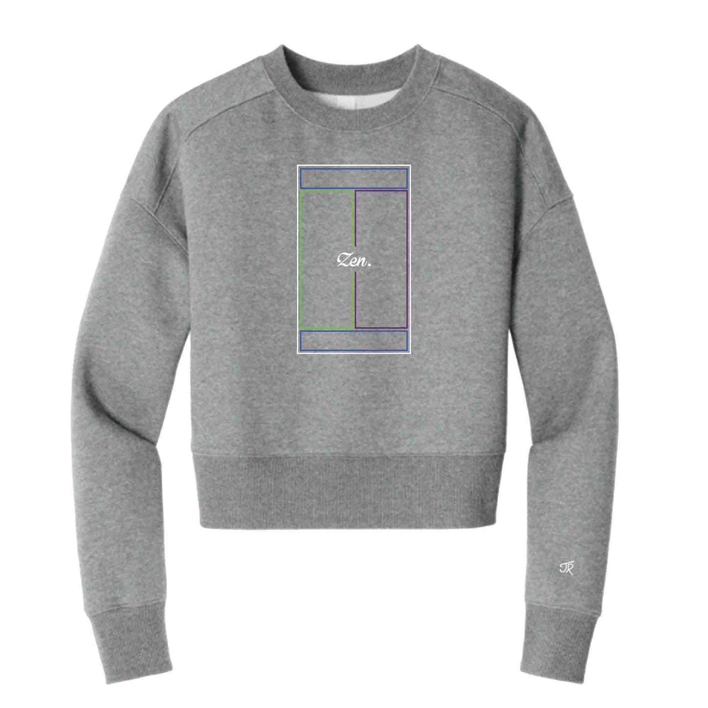Zen Ladies Cropped Sweatshirt (Online Exclusive)