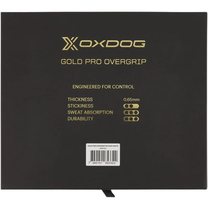 Oxdog Gold Pro Overgrip 3 Pack
