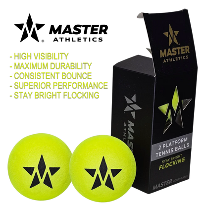 Master-Athletics Master Athletics High Visibility (HV) Platform Tennis Ball (Dozen)