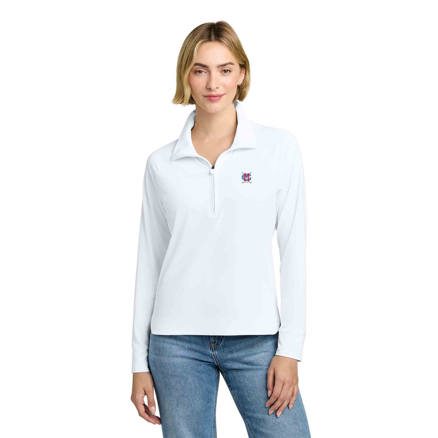 MGC Tennis Women's Brooks Brother's Luxe 1/4 Zip (Online Exclusive)
