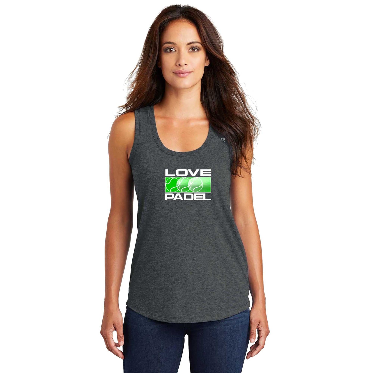 Love Pickleball Ladies Tri-Blend Racerback Tank (Online Exclusive)