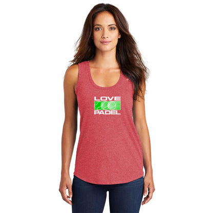 Love Pickleball Ladies Tri-Blend Racerback Tank (Online Exclusive)