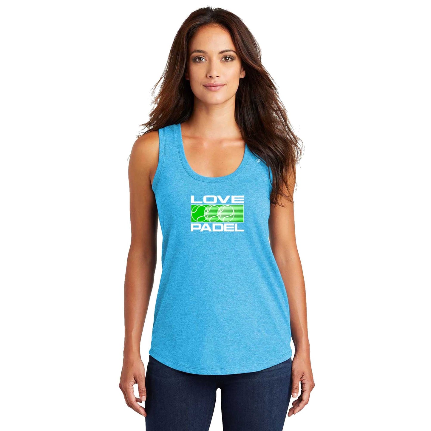 Love Pickleball Ladies Tri-Blend Racerback Tank (Online Exclusive)