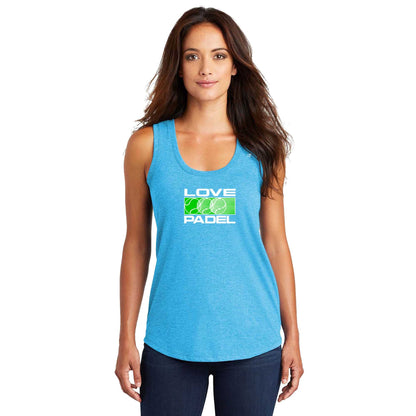 Love Pickleball Ladies Tri-Blend Racerback Tank (Online Exclusive)