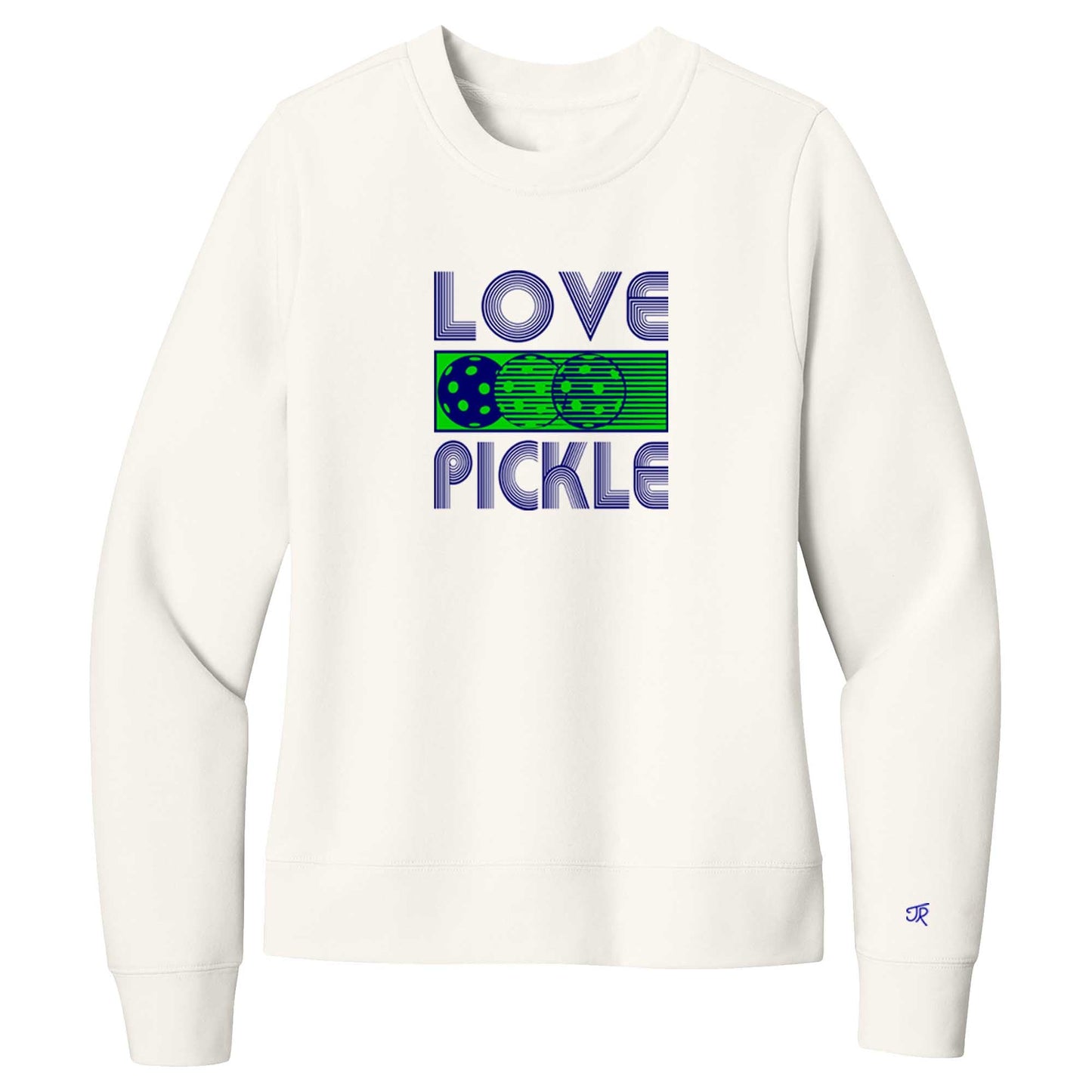 Love Pickleball Ladies Crewneck Sweatshirts (Online Exclusive)