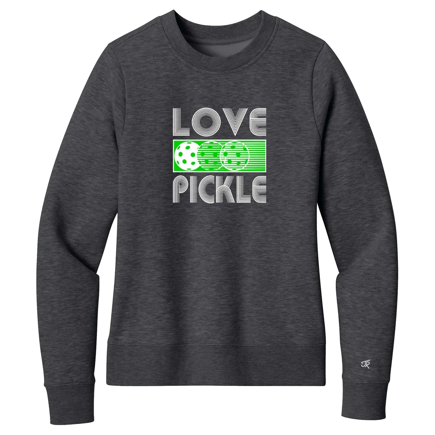 Love Pickleball Ladies Crewneck Sweatshirts (Online Exclusive)