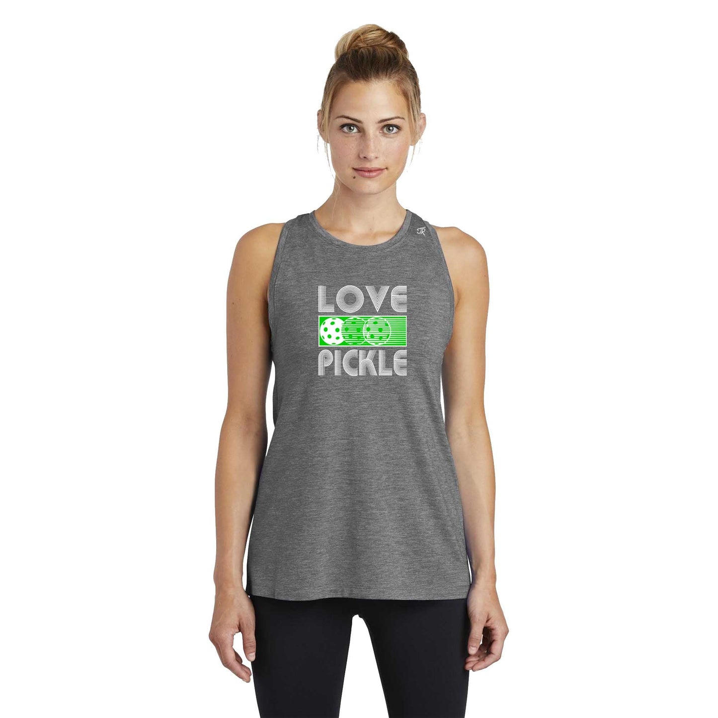 Love Pickleball Ladies Moisture Wicking Racerback Tank (Online Exclusive)