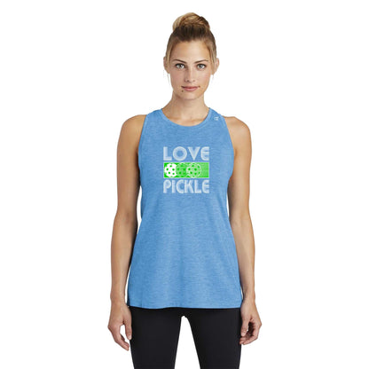 Love Pickleball Ladies Moisture Wicking Racerback Tank (Online Exclusive)