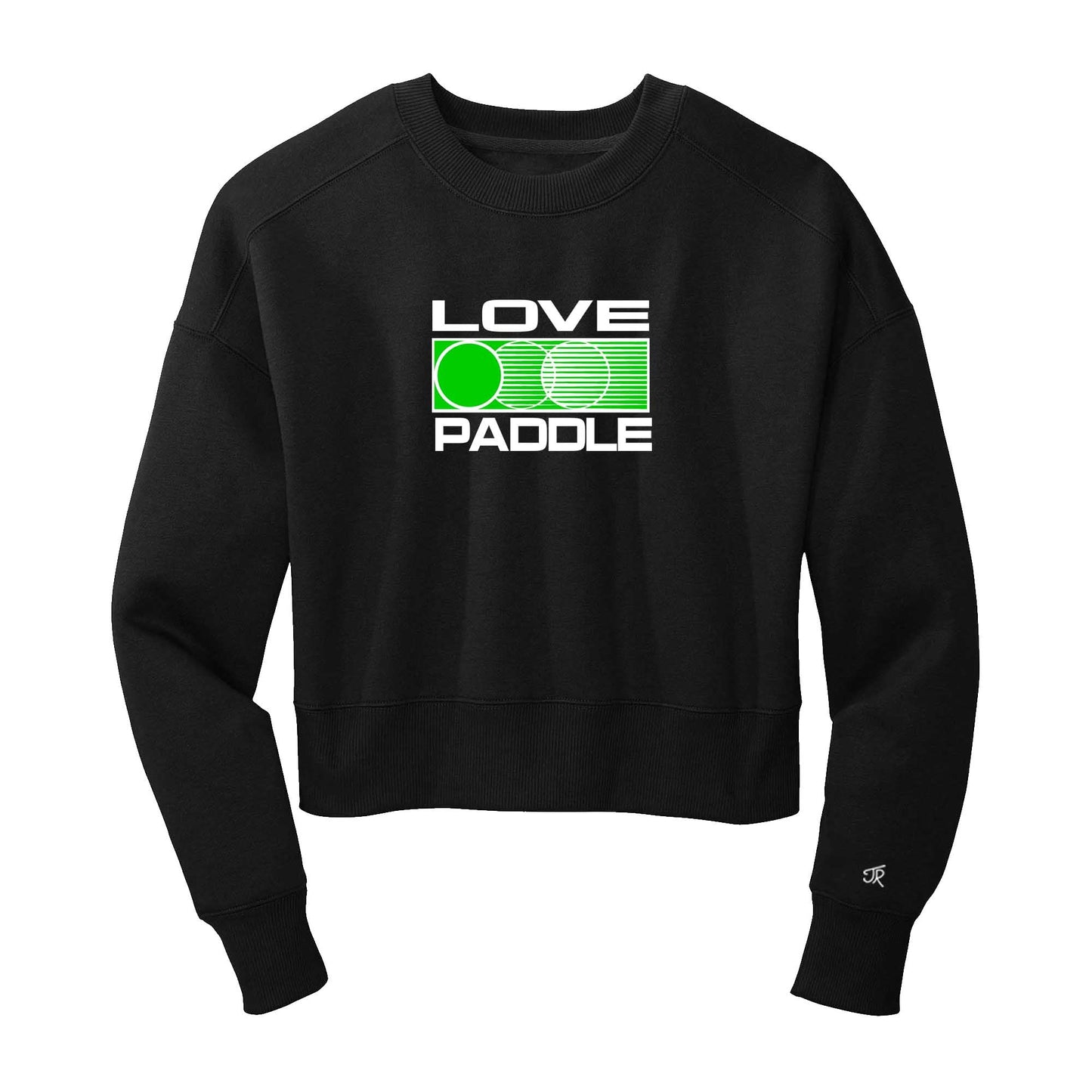 Love Platform Ladies Cropped Sweatshirt (Online Exclusive)