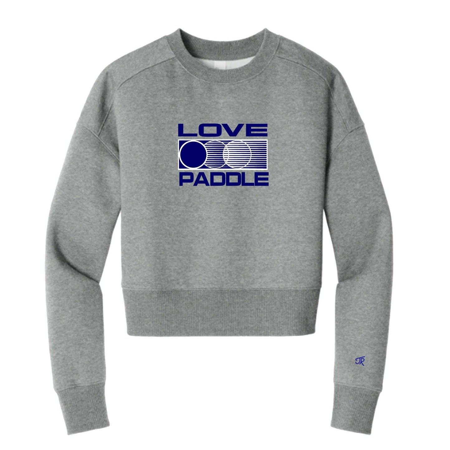 Love Platform Ladies Cropped Sweatshirt (Online Exclusive)