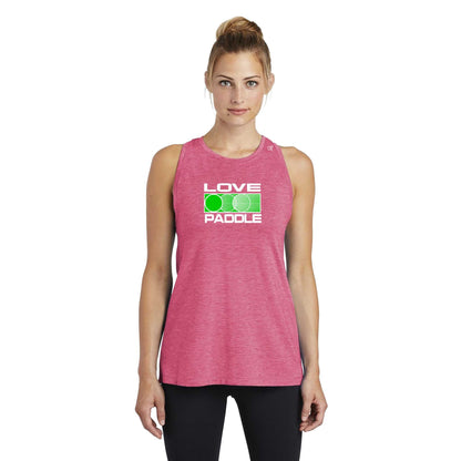 Love Platform Ladies Moisture Wicking Racerback Tank (Online Exclusive)