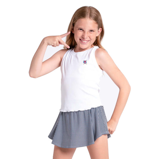 MGC Tennis Girls Lucky in Love Flutterline Tank (Online Exclusive)