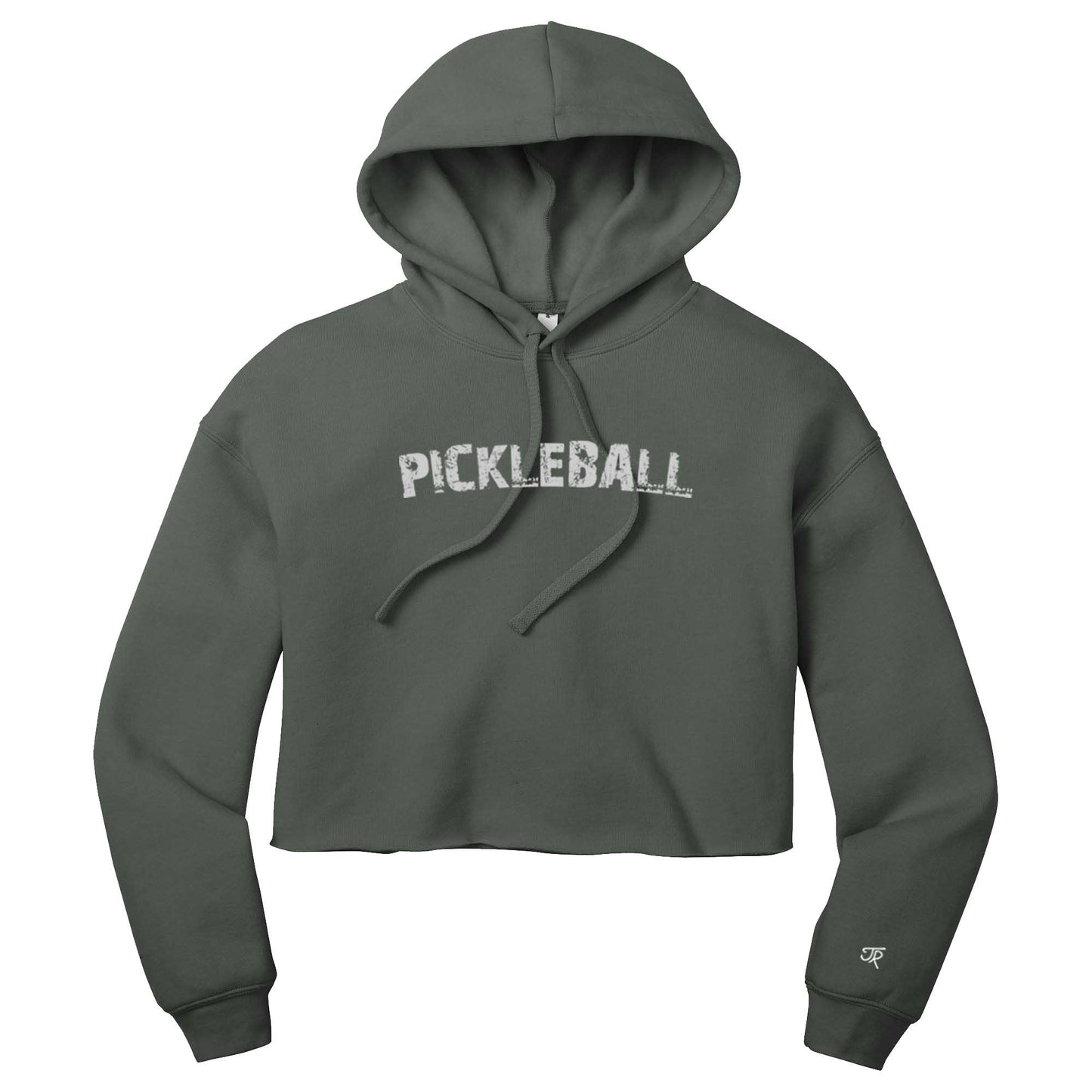 Pickleball Arc Ladies Cropped Hoodie (Online Exclusive)