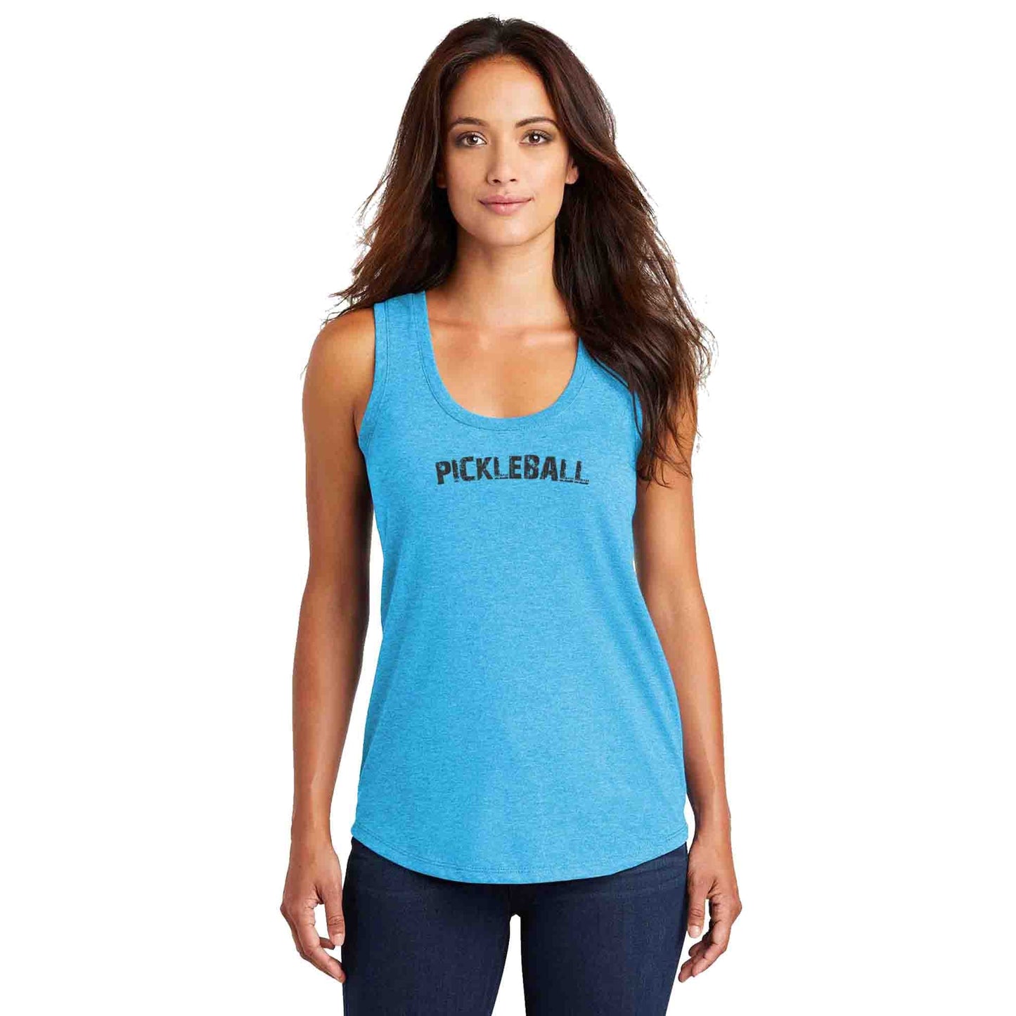 Pickleball Arc Ladies Tri-Blend Racerback Tank (Online Exclusive)