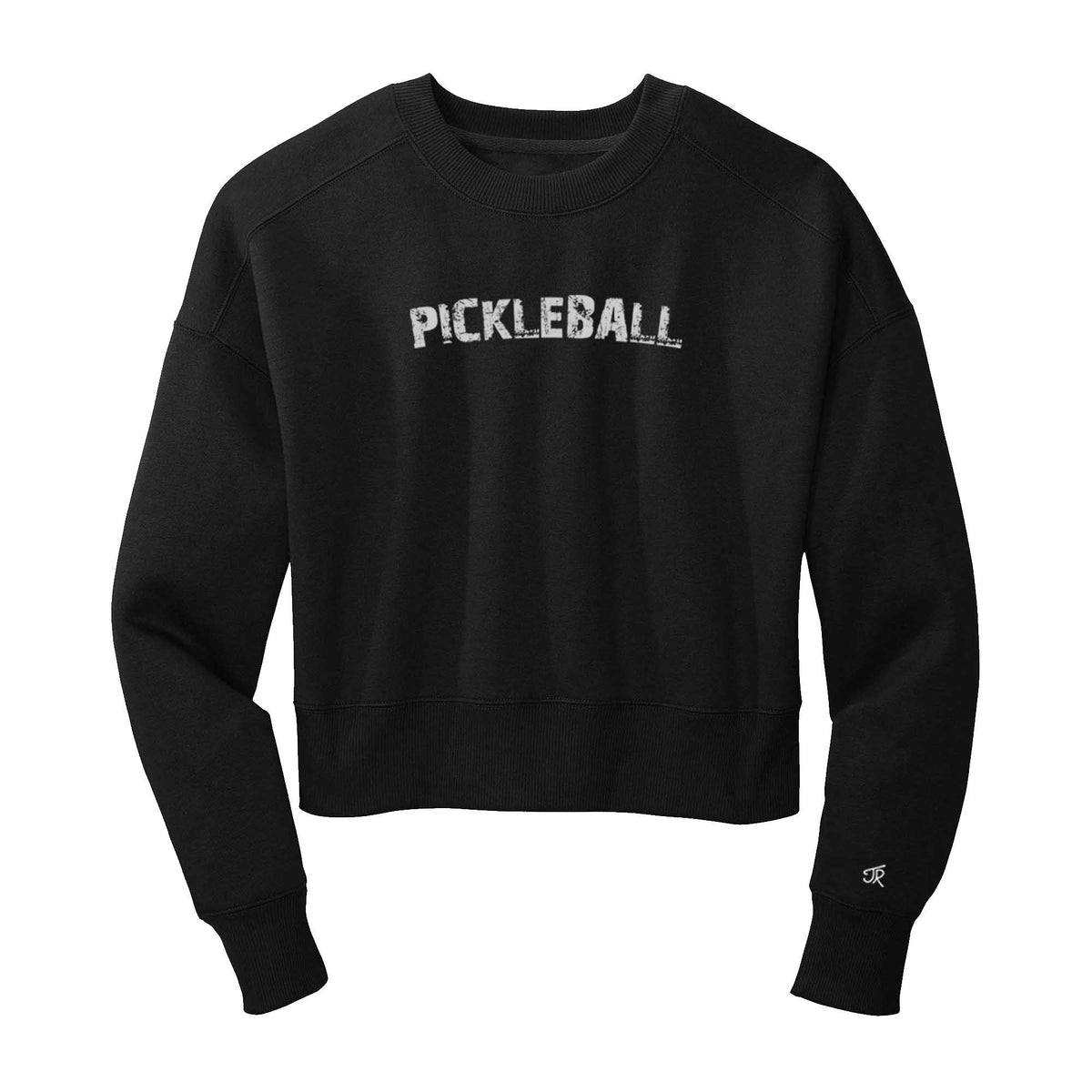 Pickleball Arc Ladies Cropped Sweatshirt (Online Exclusive)