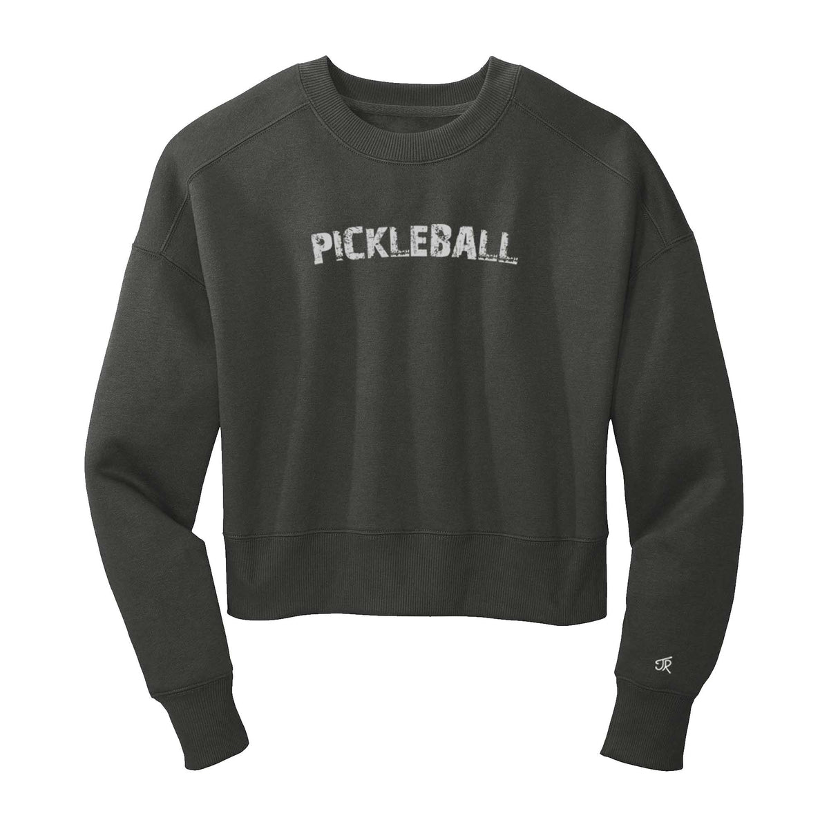Pickleball Arc Ladies Cropped Sweatshirt (Online Exclusive)