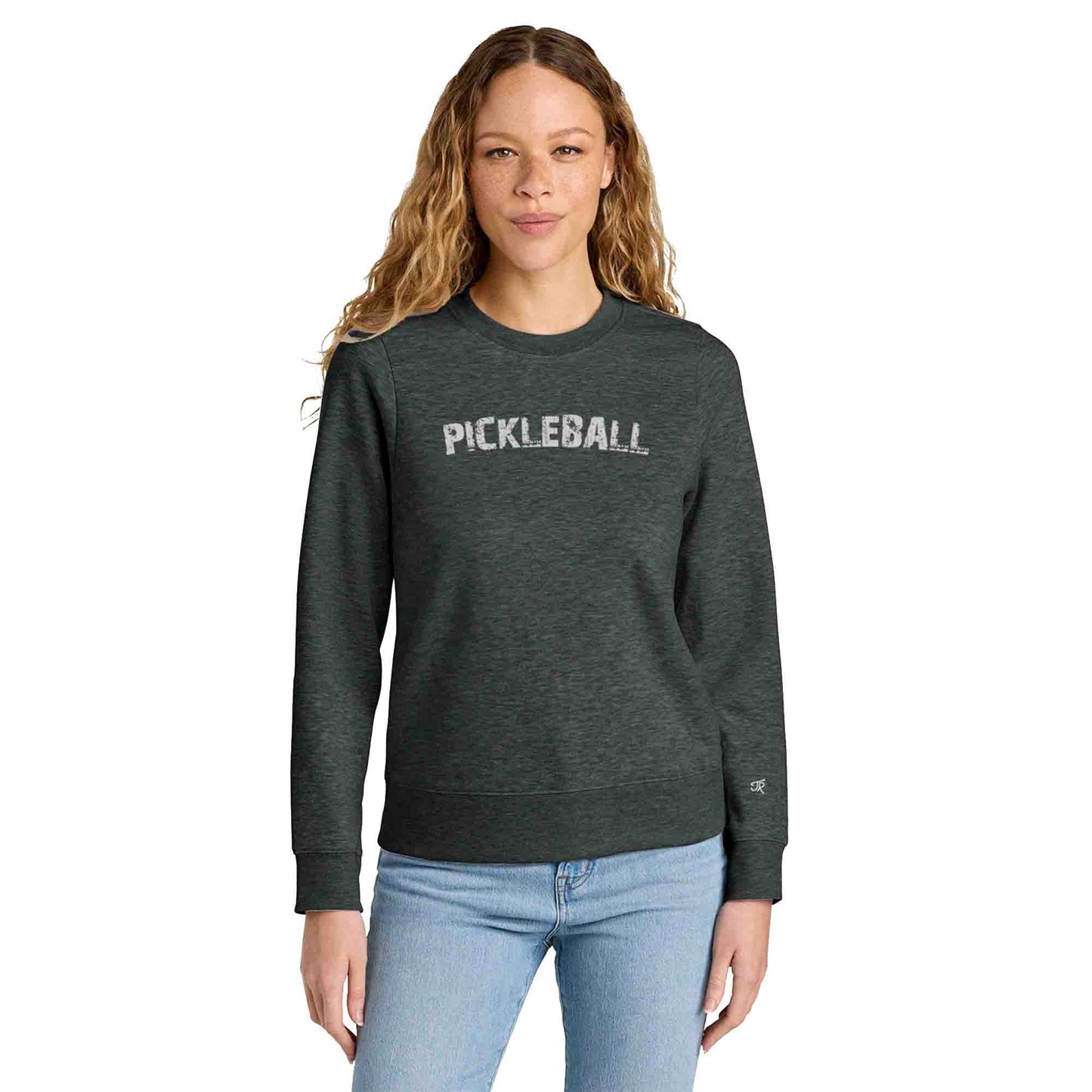 Pickleball Arc Ladies Crewneck Sweatshirts (Online Exclusive)