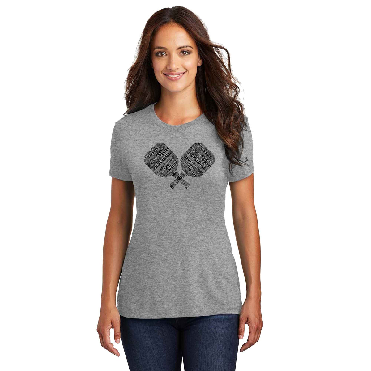 Pickleball Wordfill Ladies Crew (Online Exclusive)