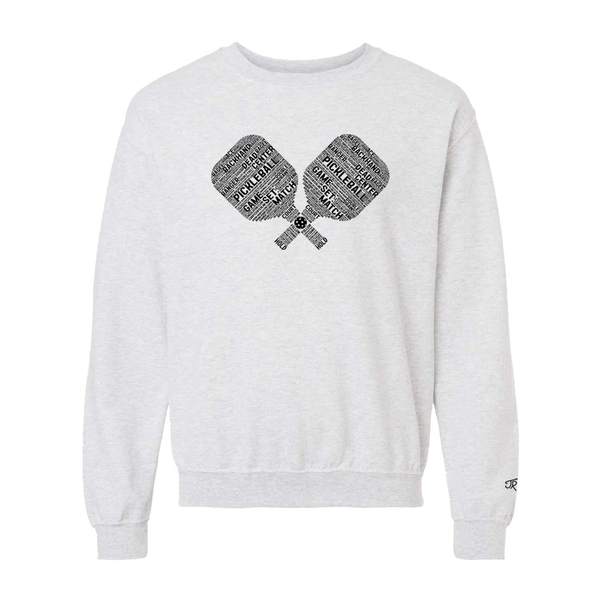 Pickleball Wordfill Unisex Sweatshirts (Online Exclusive)
