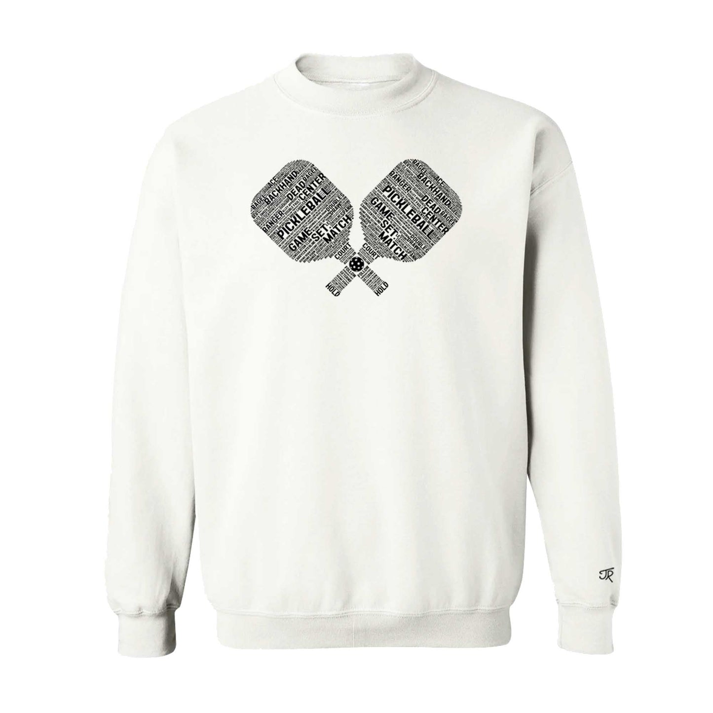 Pickleball Wordfill Unisex Sweatshirts (Online Exclusive)