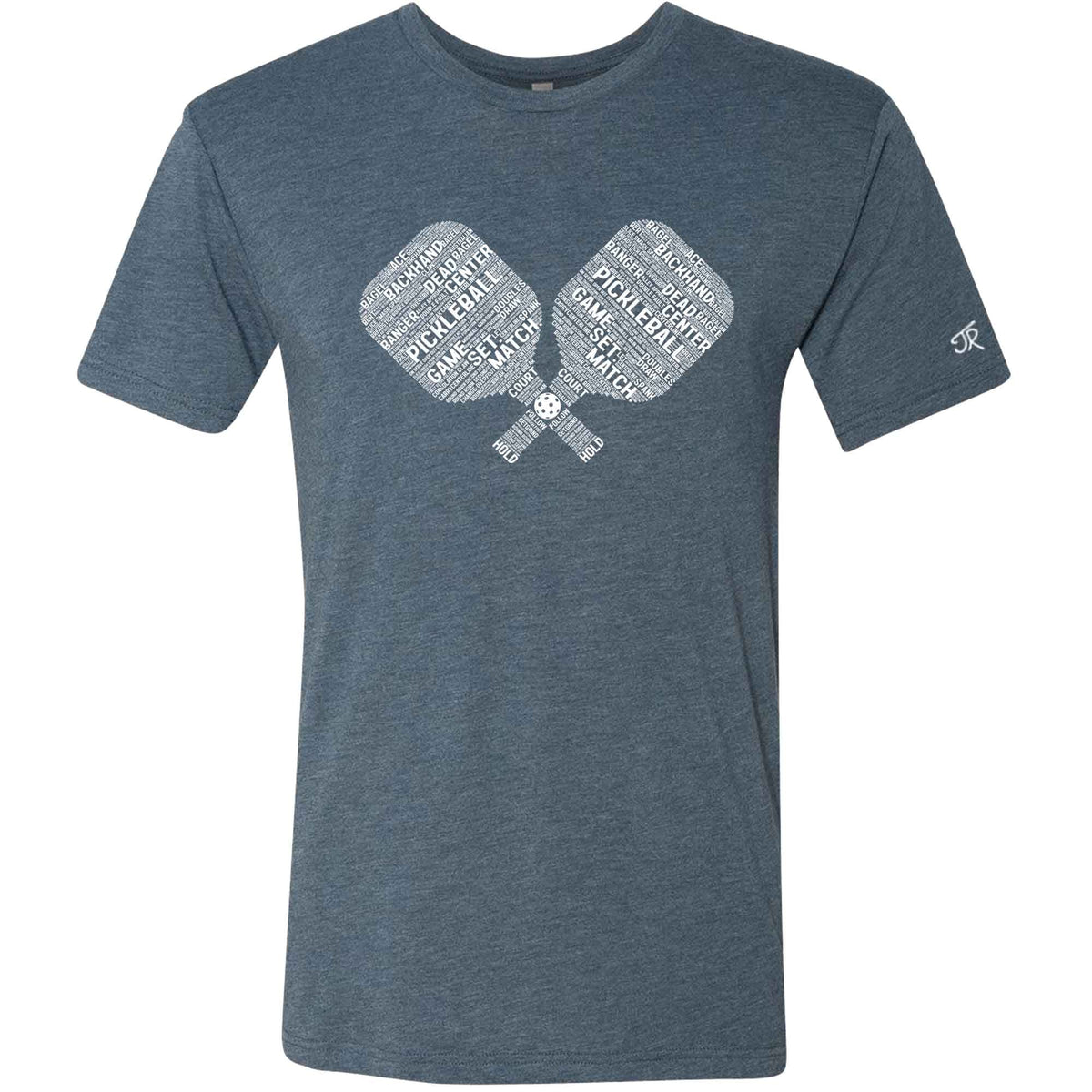 Pickleball Wordfill Unisex Tri-Blend Crew (Online Exclusive)