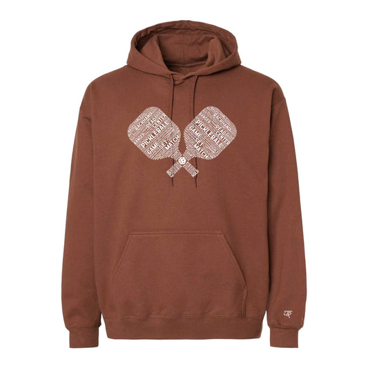 Pickleball Wordfill Unisex Hoodie (Online Exclusive)