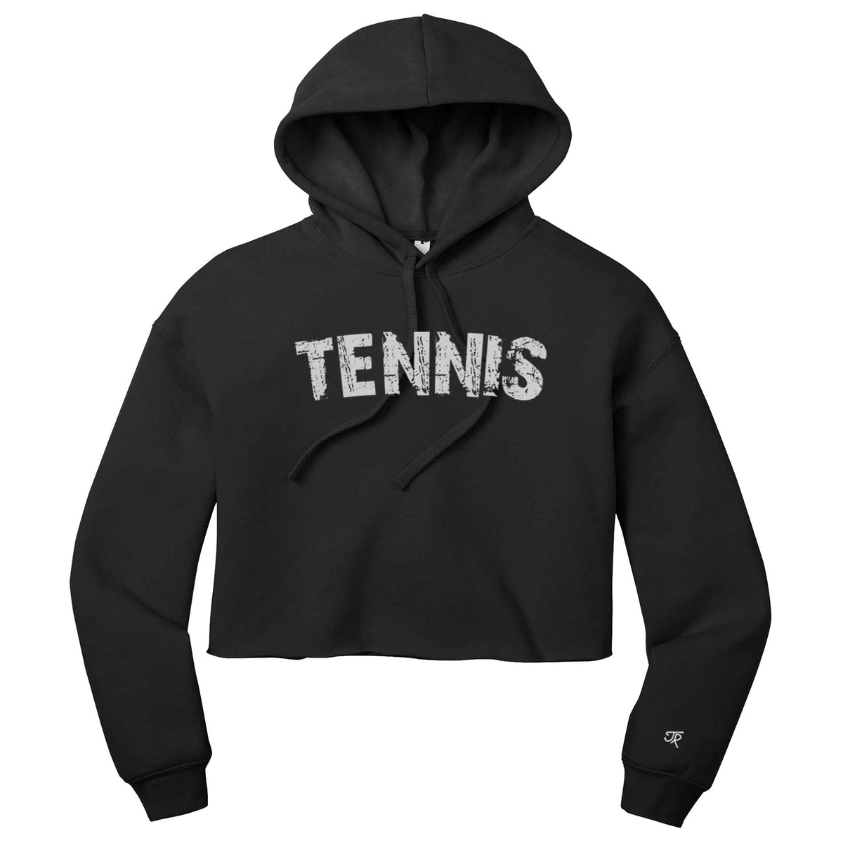 Tennis Arc Ladies Cropped Hoodie (Online Exclusive)