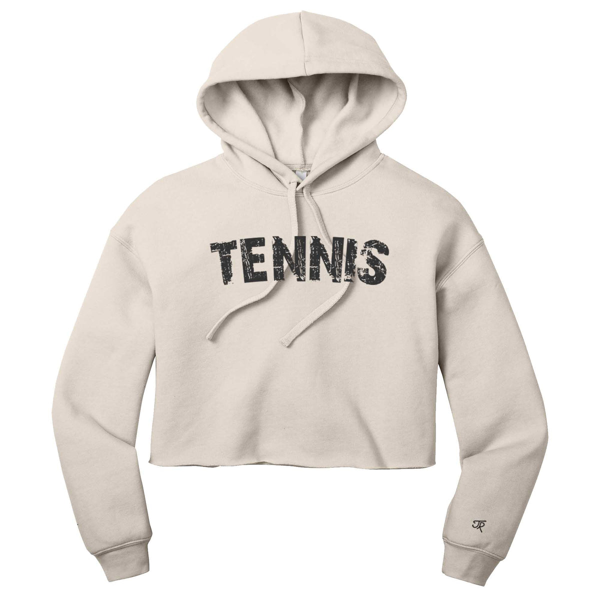 Tennis Arc Ladies Cropped Hoodie (Online Exclusive)