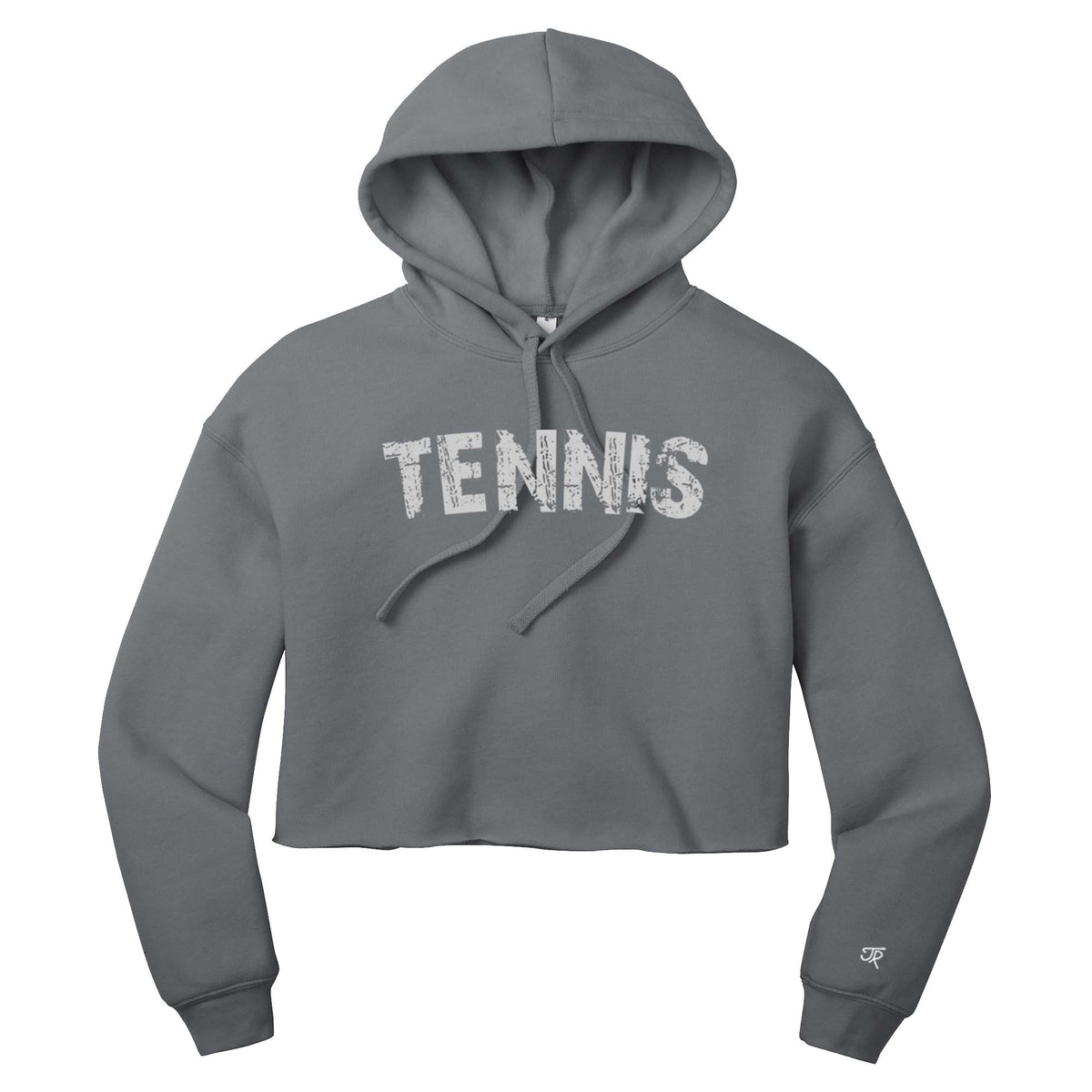 Tennis Arc Ladies Cropped Hoodie (Online Exclusive)
