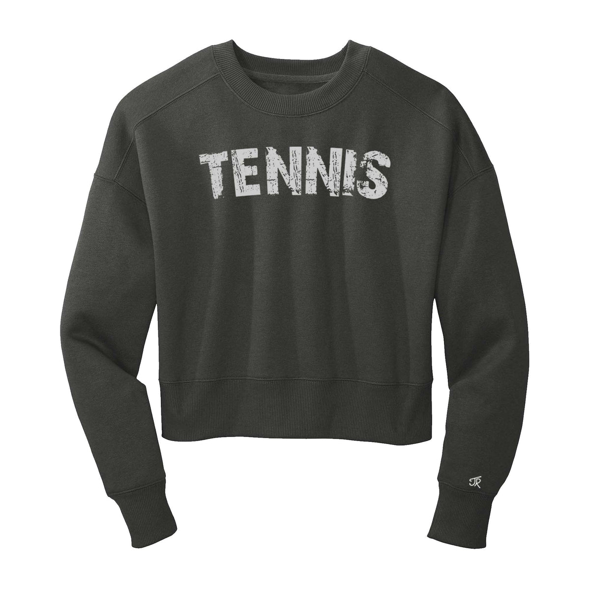 Tennis Arc Ladies Cropped Sweatshirt (Online Exclusive)