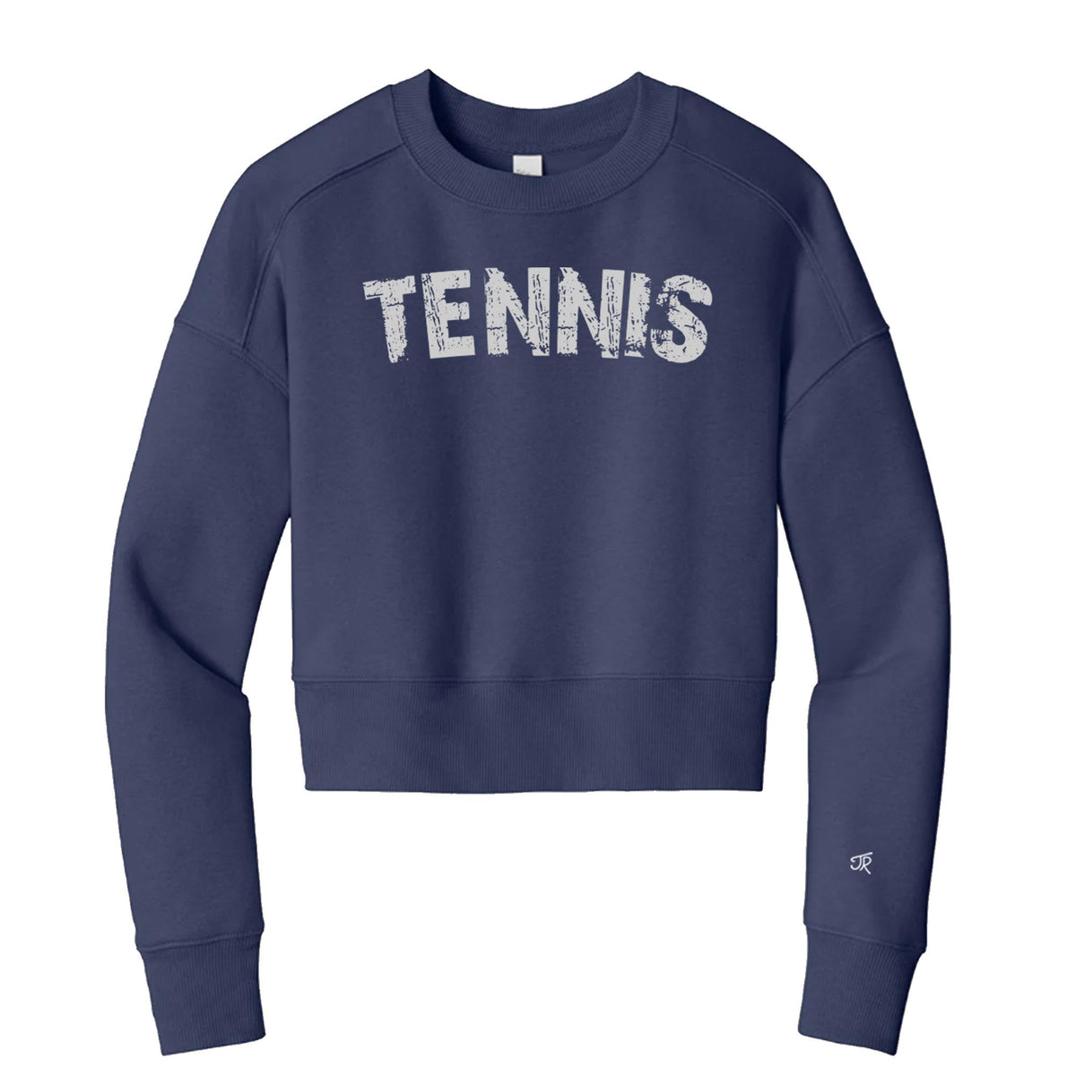 Tennis Arc Ladies Cropped Sweatshirt (Online Exclusive)