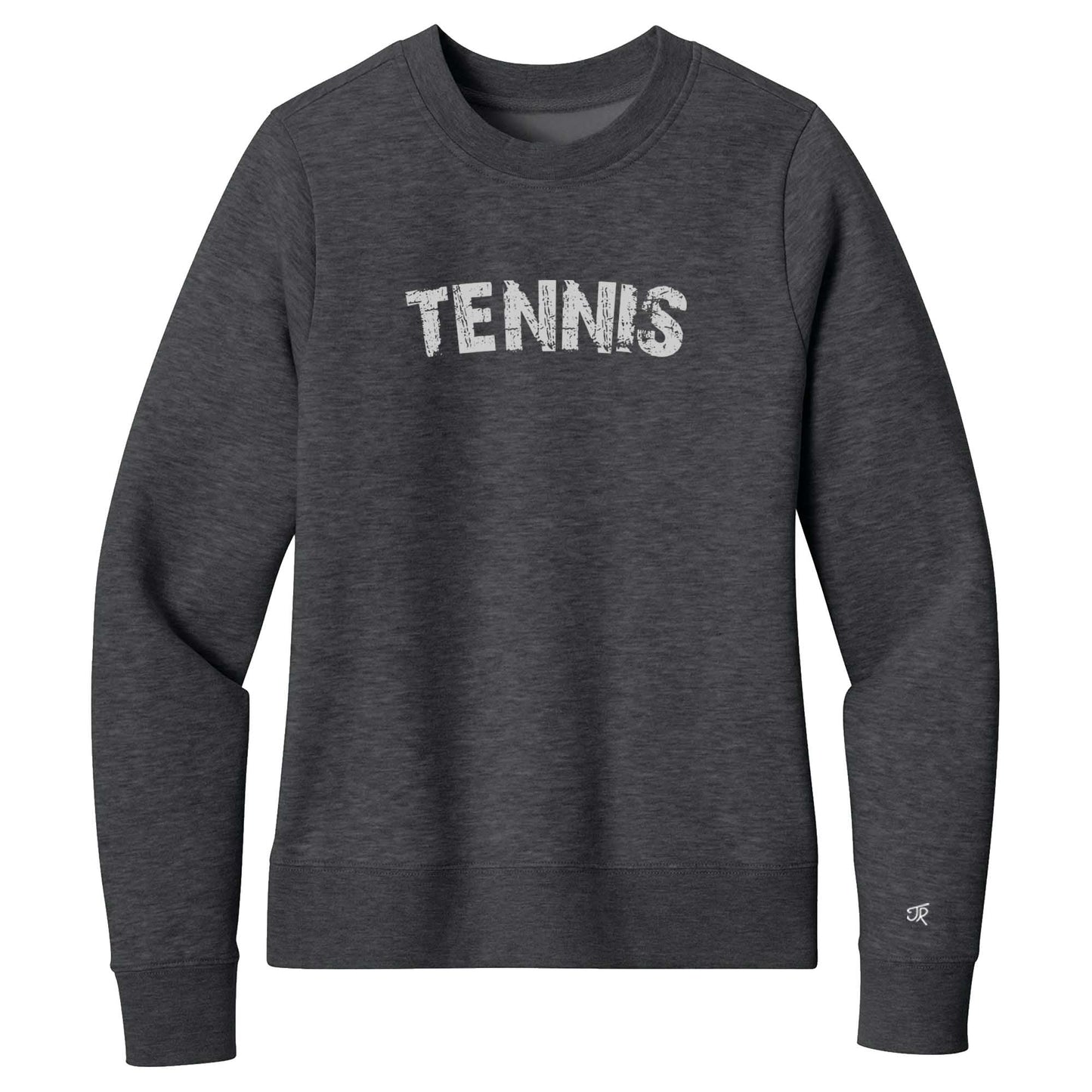 Tennis Arc Ladies Crewneck Sweatshirts (Online Exclusive)