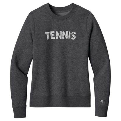 Tennis Arc Ladies Crewneck Sweatshirts (Online Exclusive)