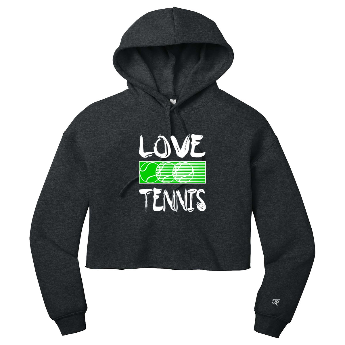 Love Tennis Ladies Cropped Hoodie (Online Exclusive)