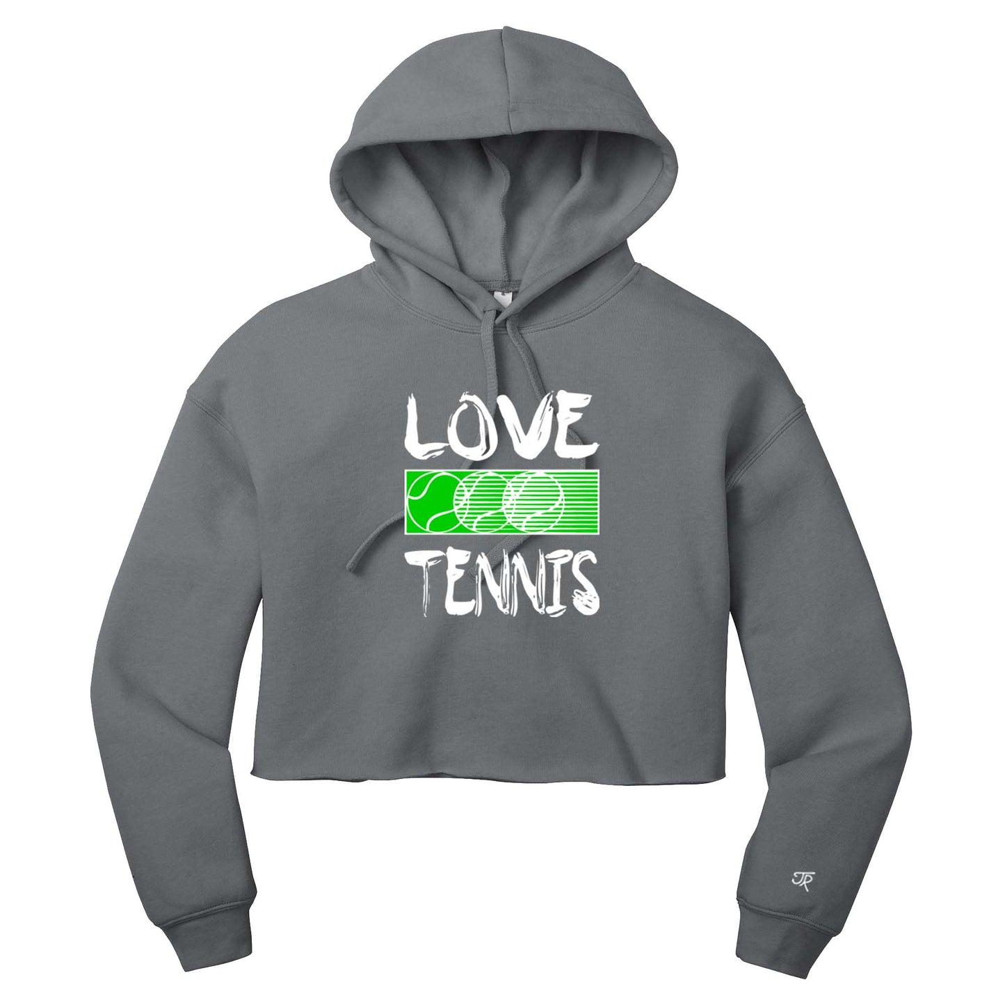 Love Tennis Ladies Cropped Hoodie (Online Exclusive)