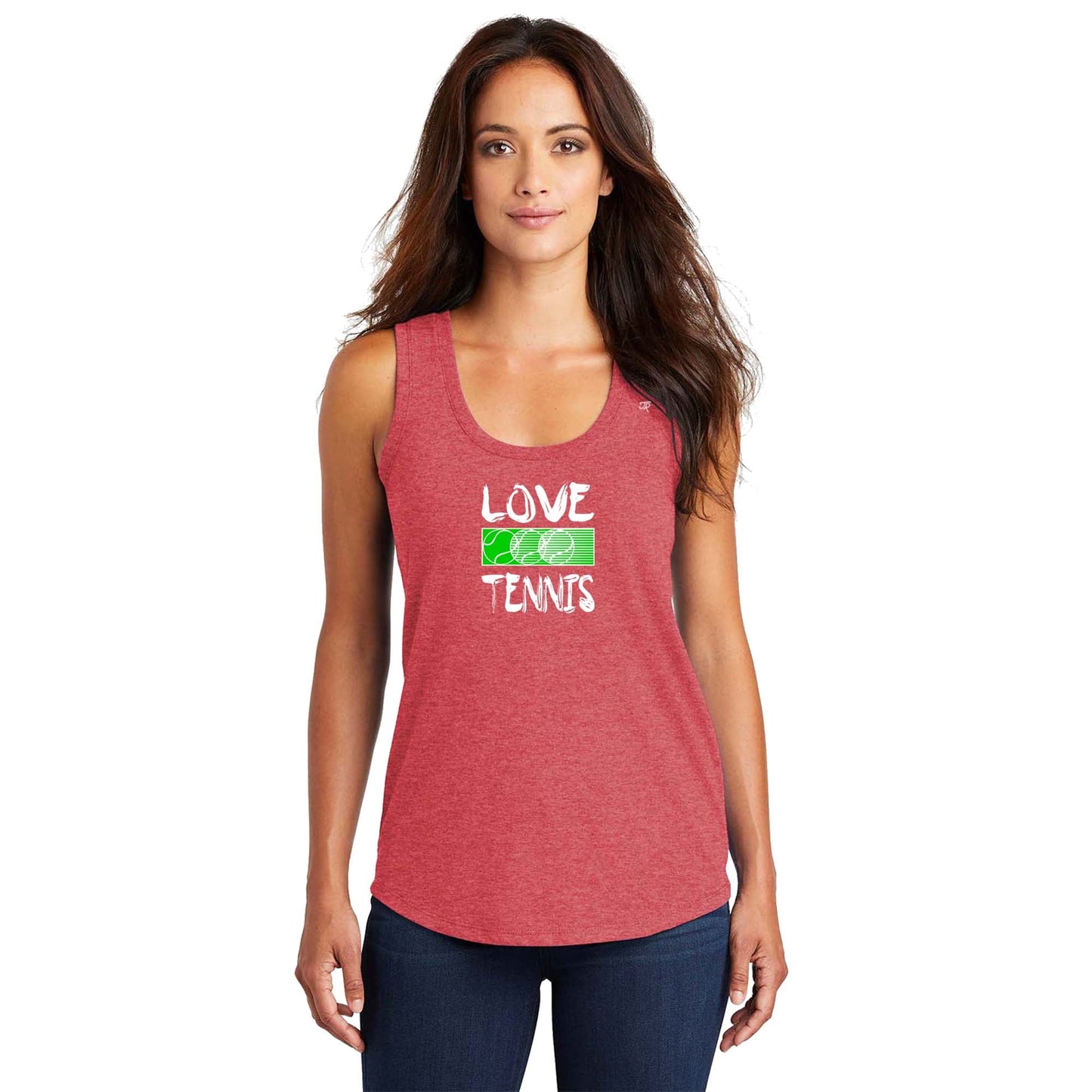 Love Tennis Ladies Tri-Blend Racerback Tank (Online Exclusive)