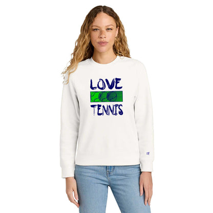 Love Tennis Ladies Crewneck Sweatshirts (Online Exclusive)