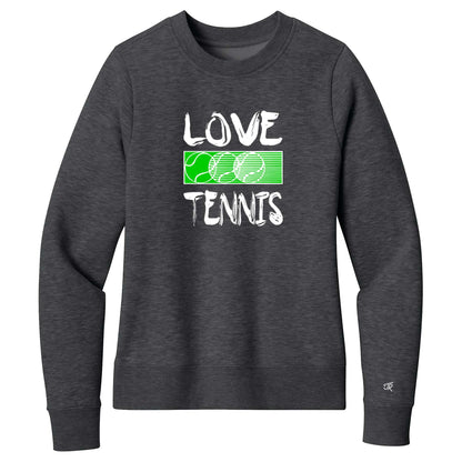 Love Tennis Ladies Crewneck Sweatshirts (Online Exclusive)