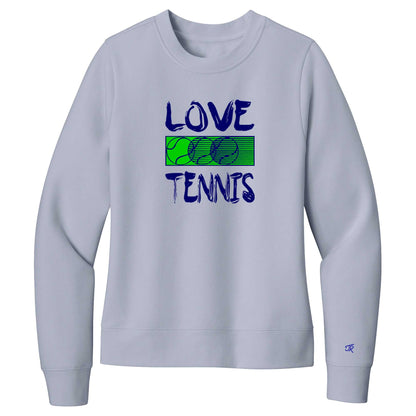 Love Tennis Ladies Crewneck Sweatshirts (Online Exclusive)