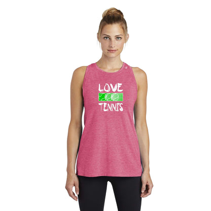 Love Tennis Ladies Moisture Wicking Racerback Tank (Online Exclusive)