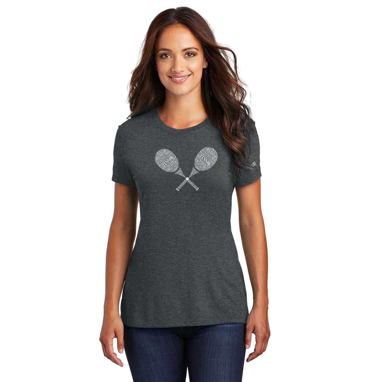 Tennis Wordfill Ladies Crew (Online Exclusive)