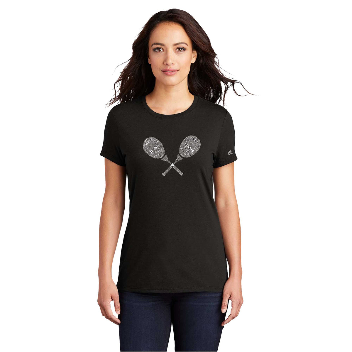 Tennis Wordfill Ladies Crew (Online Exclusive)