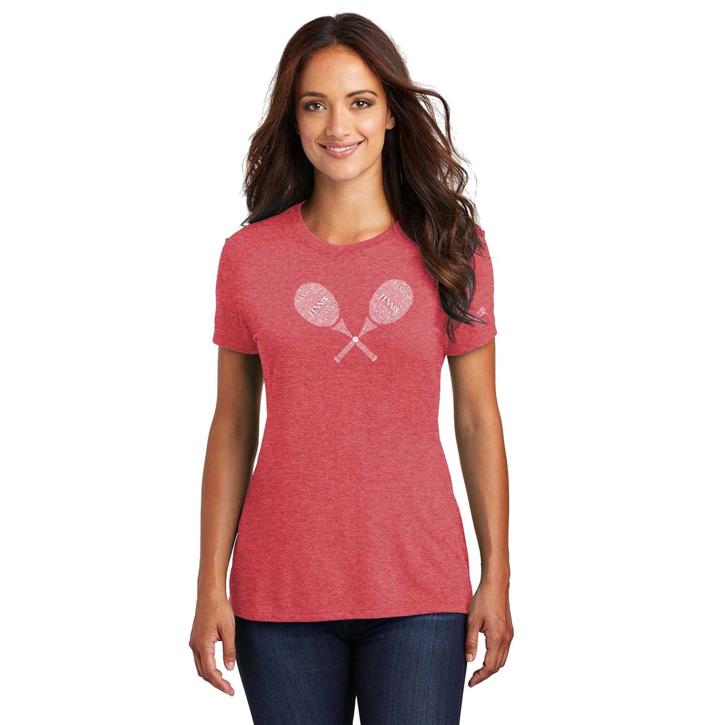 Tennis Wordfill Ladies Crew (Online Exclusive)