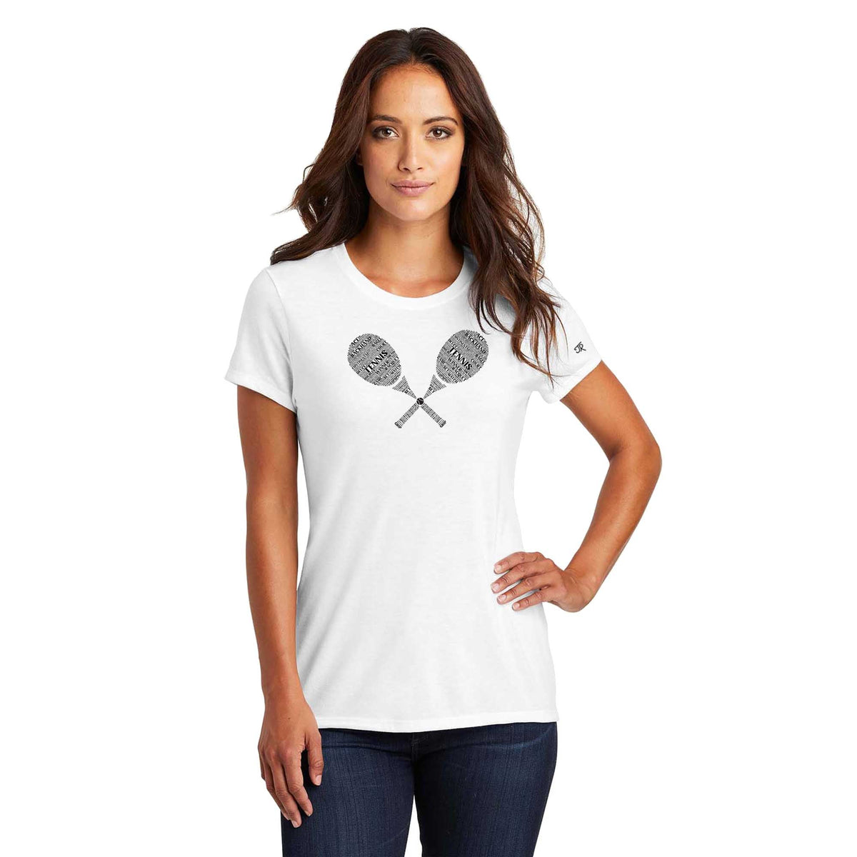 Tennis Wordfill Ladies Crew (Online Exclusive)