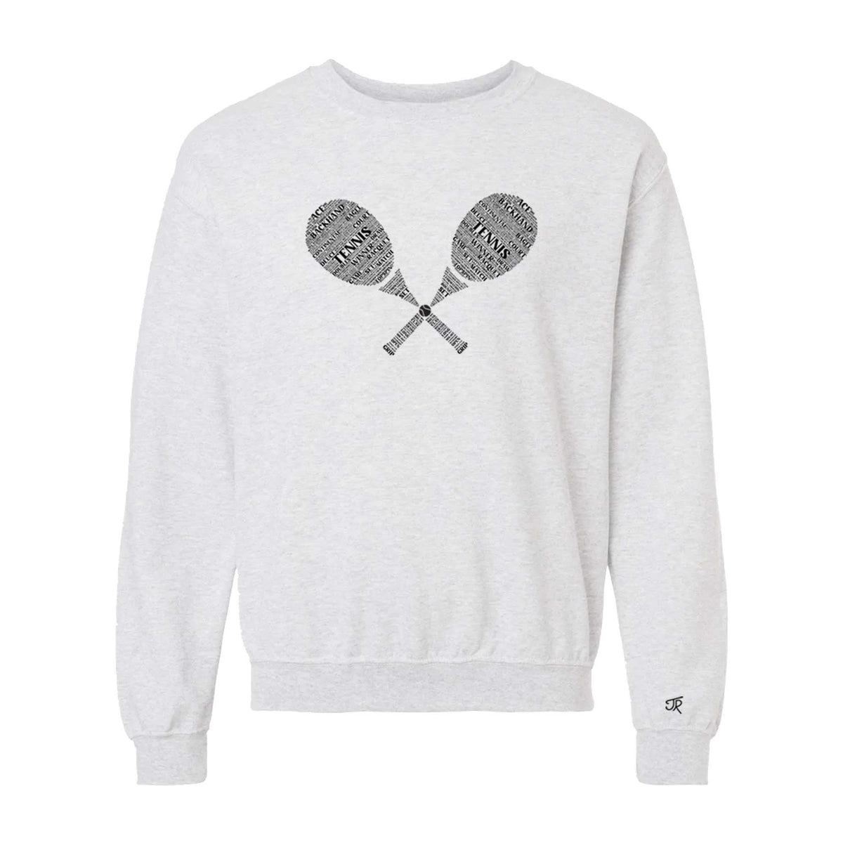 Tennis Wordfill Unisex Sweatshirts (Online Exclusive)