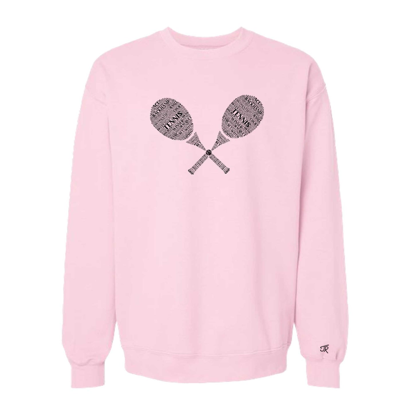 Tennis Wordfill Unisex Sweatshirts (Online Exclusive)