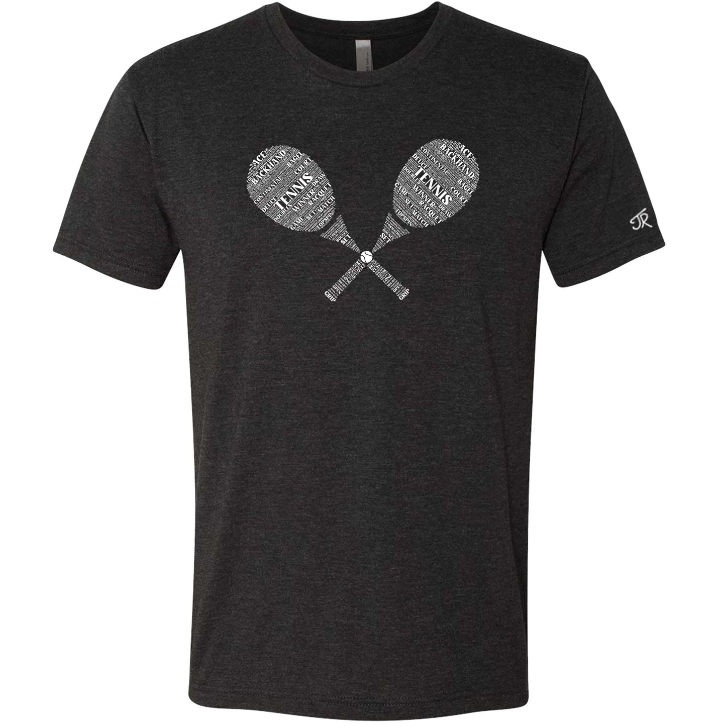 Tennis Wordfill Unisex Tri-Blend Crew (Online Exclusive)