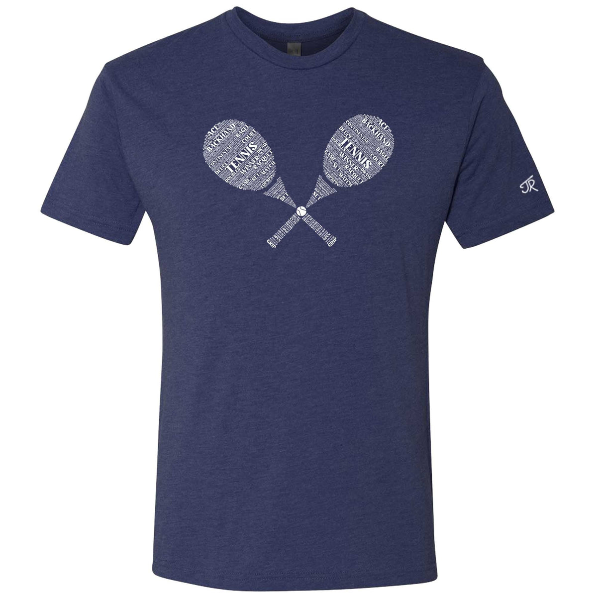 Tennis Wordfill Unisex Tri-Blend Crew (Online Exclusive)
